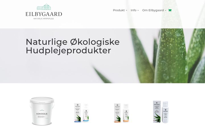 Snímek obrazovky eilbygaard.dk