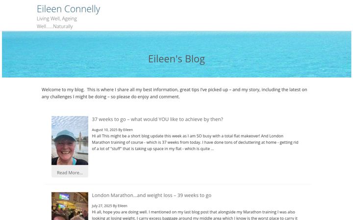 Screenshot of eileenconnelly.com