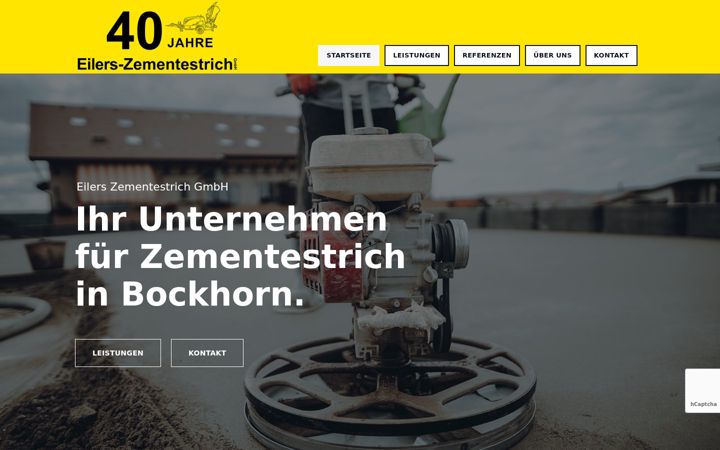 Screenshot of eilers-zementestrich.de