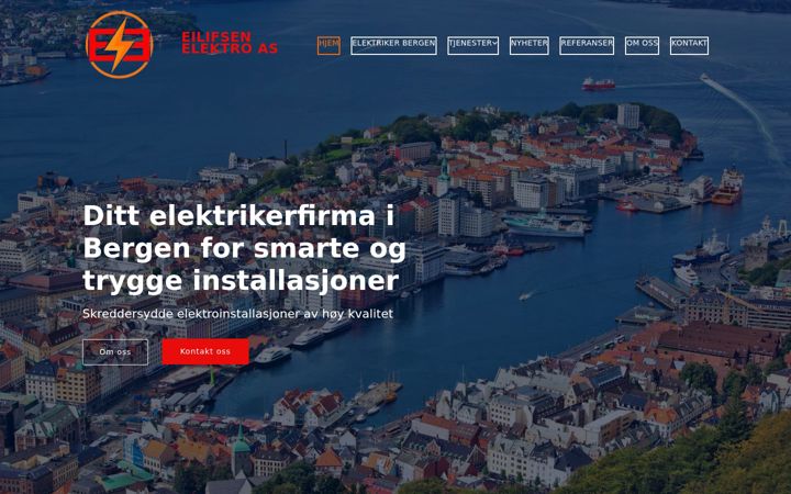 Képernyőkép: eilifsenelektro.no