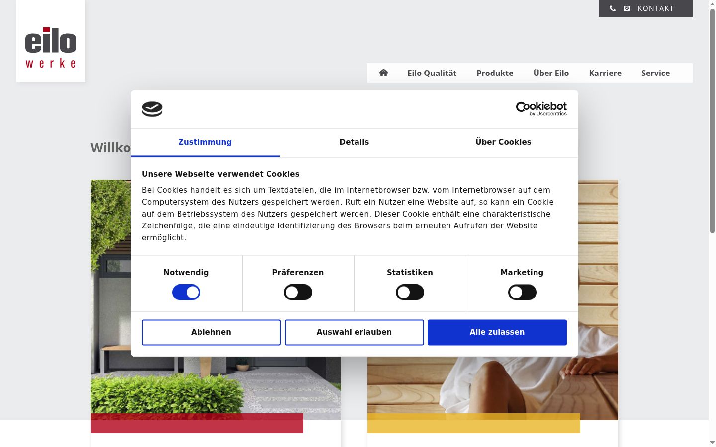 Zrzut ekranu banera zgody wyświetlanego przed jakąkolwiek interakcją