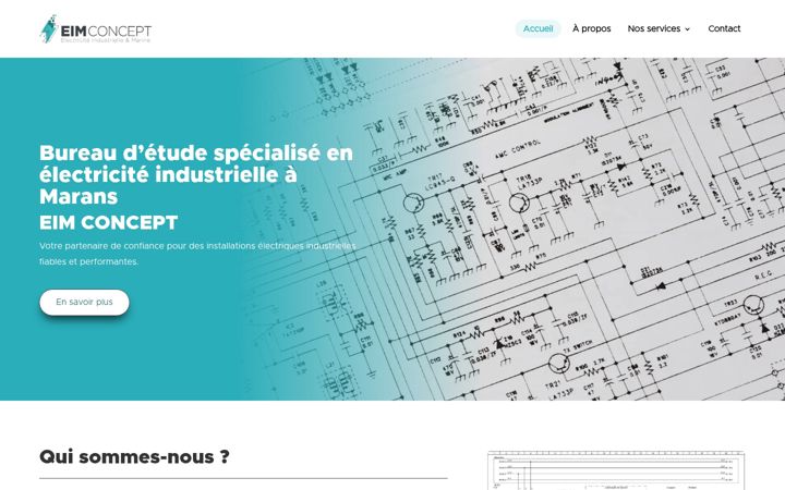 Screenshot of eim-concept.fr