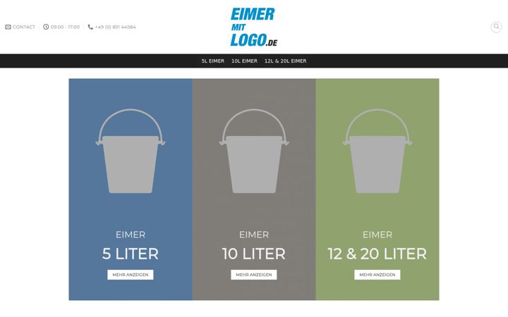 Snimka zaslona za eimer-mit-logo.de