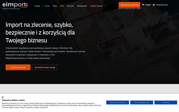Screenshot ta' eimport.pl