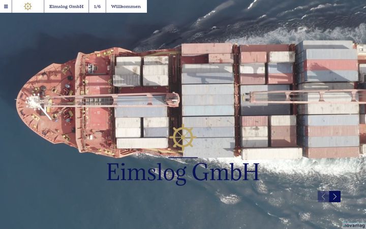 Kuvakaappaus sivustosta eimslog.de