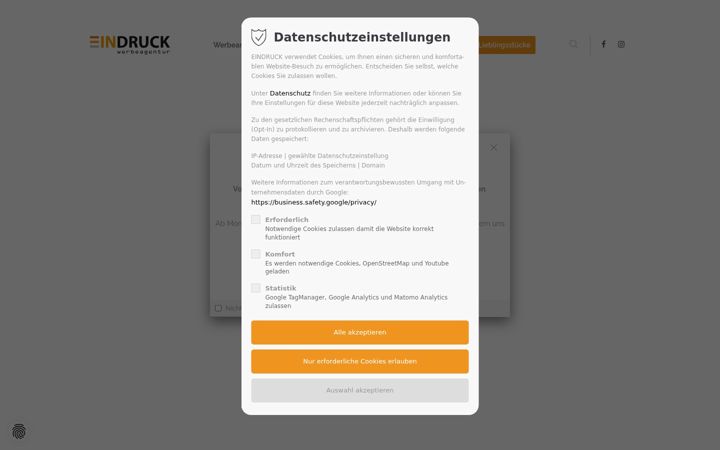 Ekrano kopija ein-druck.net