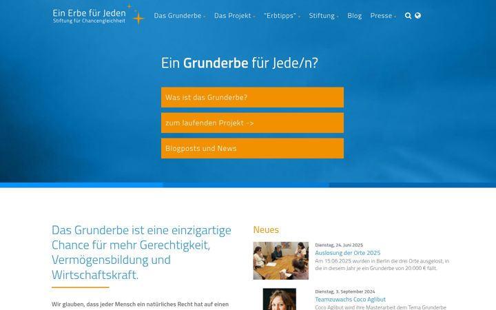 Screenshot of ein-erbe-fuer-jeden.de