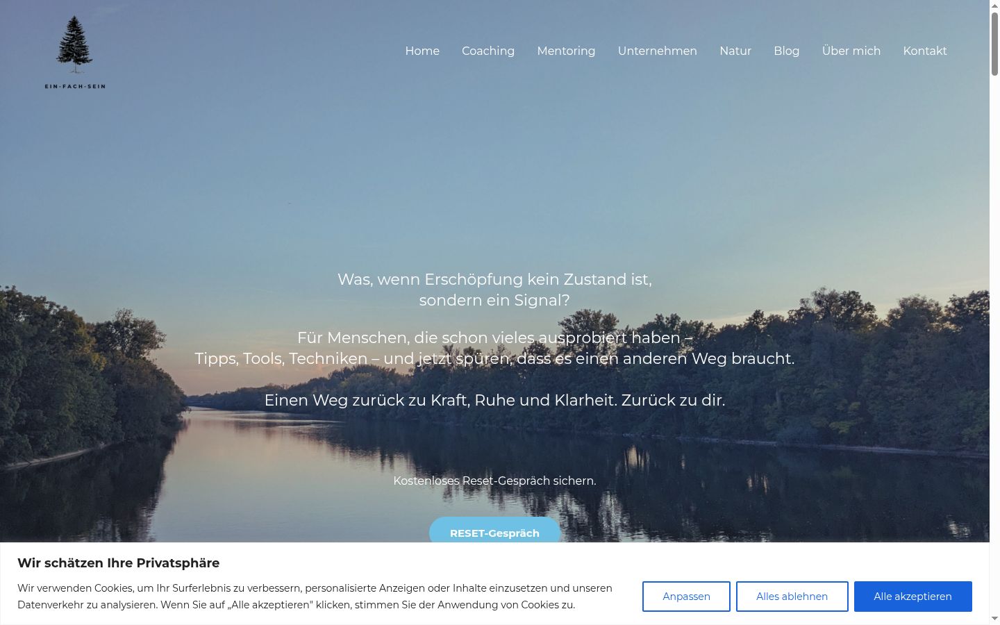 Sutikimo reklamjuostės, rodytos prieš bet kokią sąveiką, ekrano kopija