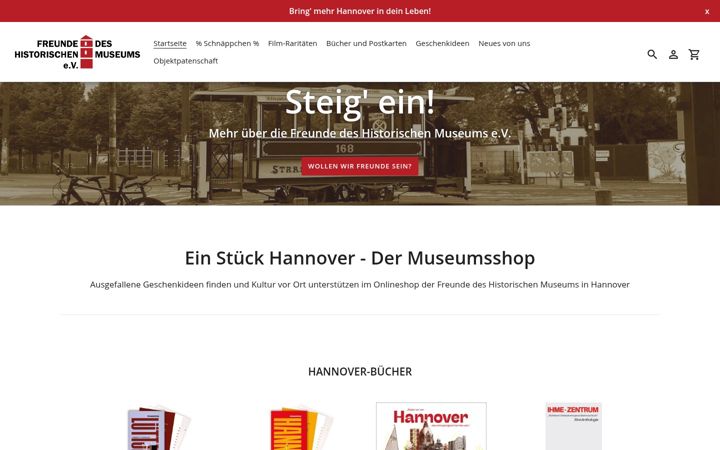 Screenshot of ein-stueck-hannover.de