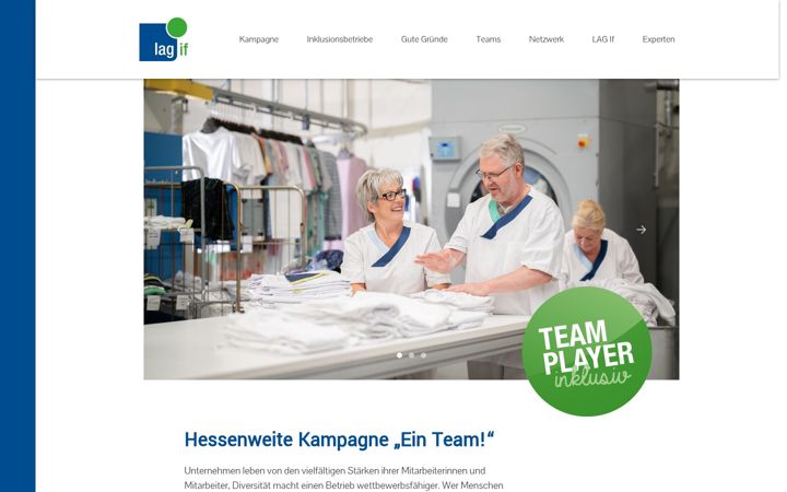 Screenshot of ein-team-inklusive.de