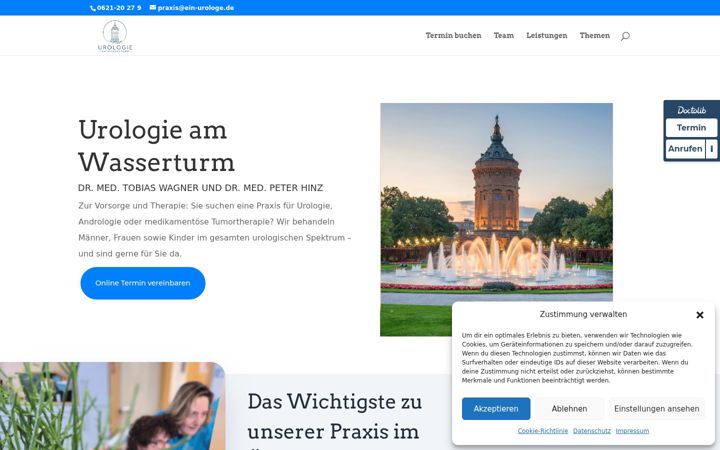 Screenshot of ein-urologe.de