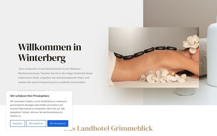 Screenshot of ein-wellness-wochenende.de