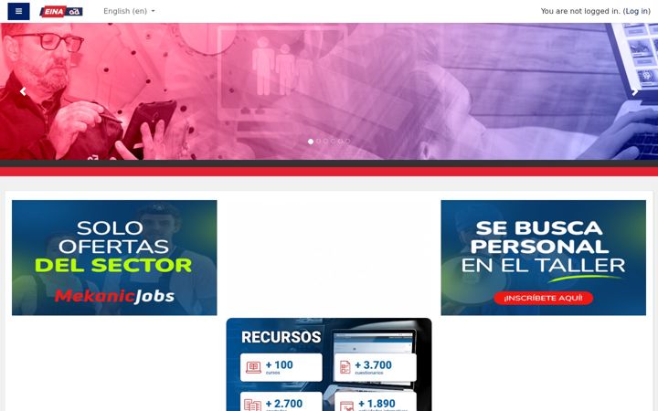 Screenshot of eina-ad.com