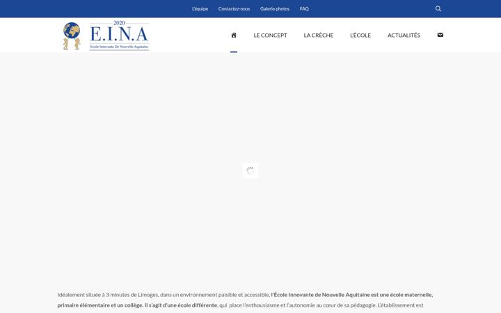 Screenshot of eina-limoges.fr
