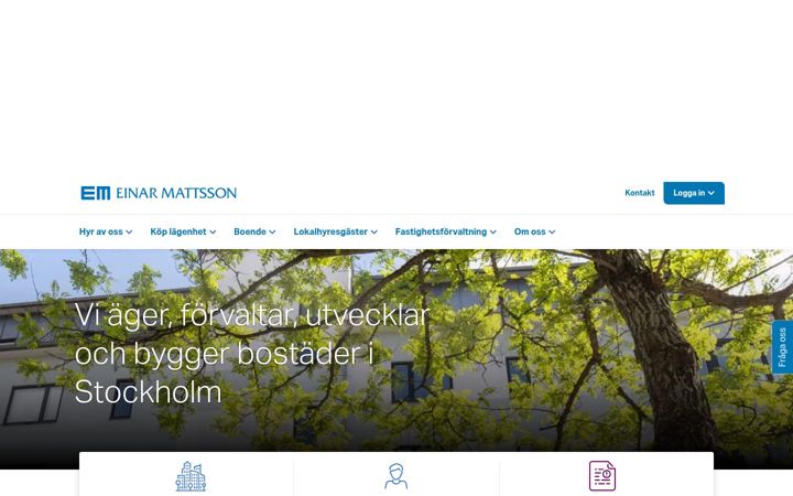 Zrzut ekranu einarmattsson.se