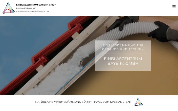 Capture d'écran de einblaszentrum-bayern.de
