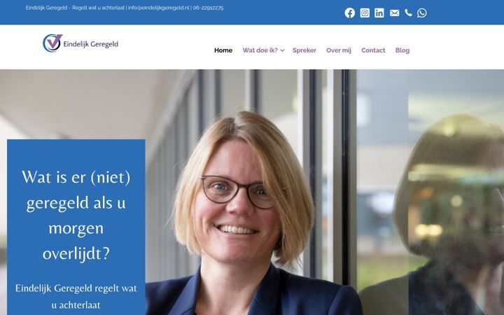 Ekrānuzņēmums no eindelijkgeregeld.nl