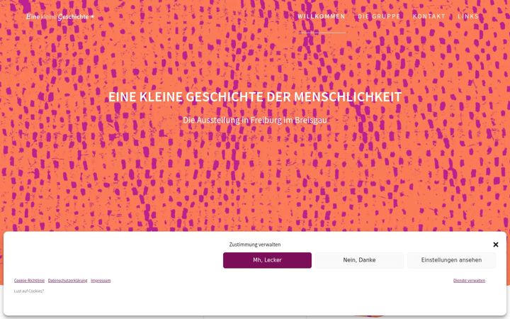 Screenshot of eine-kleine-geschichte.de