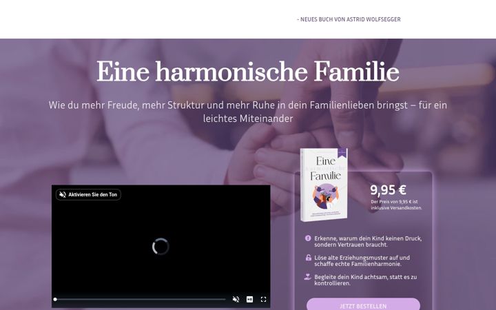 Capture d'écran de eineharmonischefamilie.de