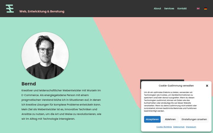 Screenshot of einentwickler.de