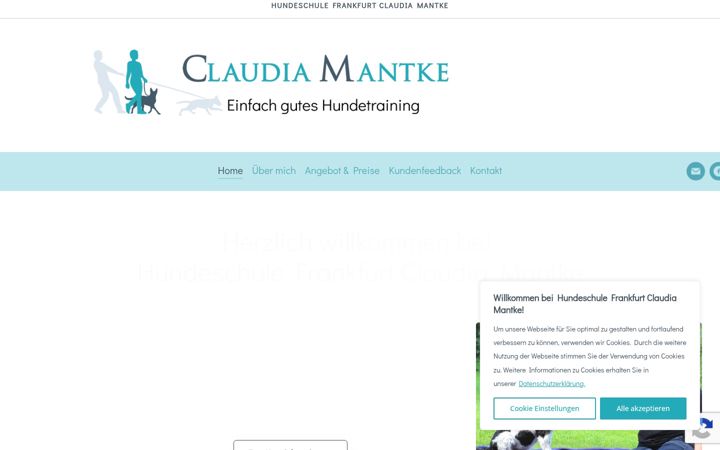 Screenshot of einfach-gutes-hundetraining.de