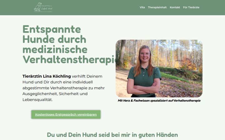 Screenshot of einfach-hund.dog
