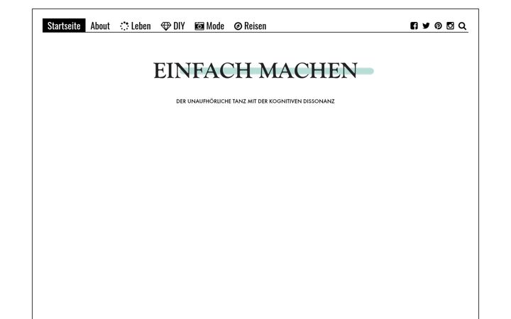 Screenshot of einfach-machen.blog