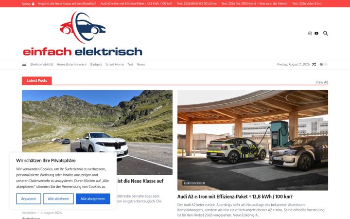 Képernyőkép: einfachelektrisch.net