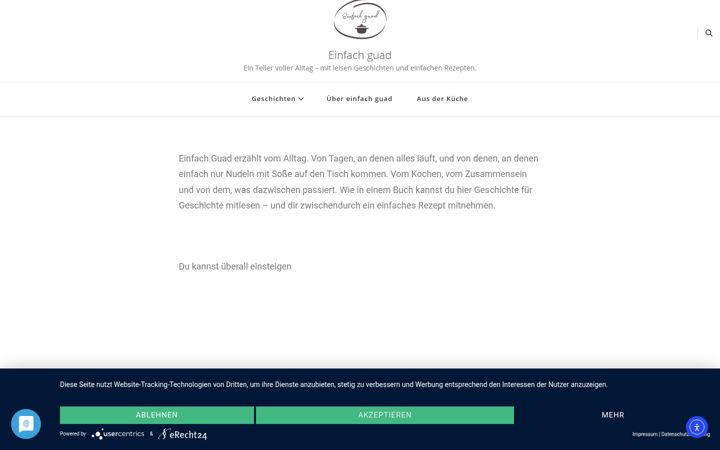 Screenshot van einfachguad-online.de