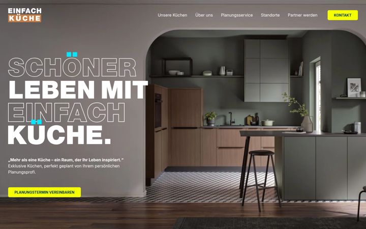Screenshot of einfachkueche.de