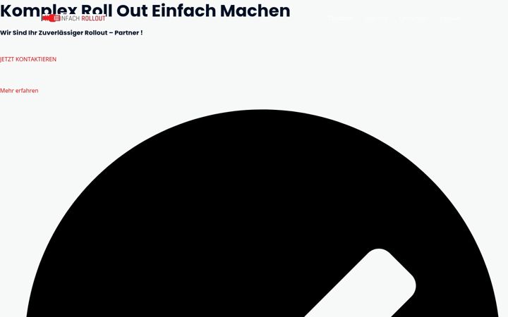 Screenshot of einfachrollout.de