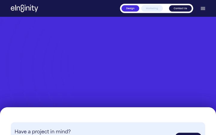 Screenshot του einfinity.co.uk