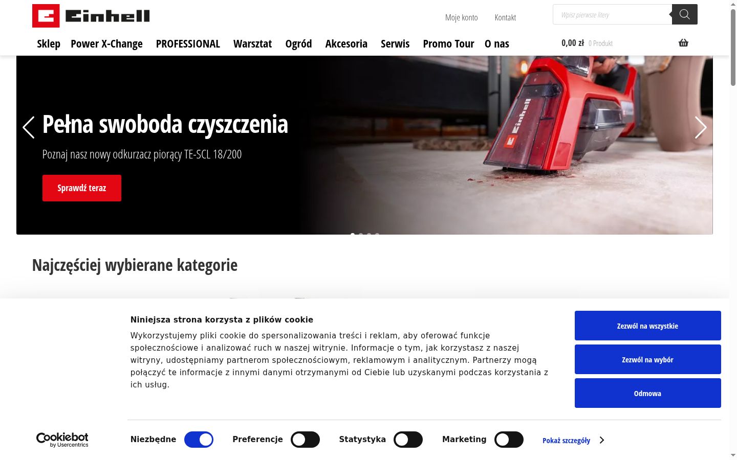 Screenshot tal-banner tal-kunsens muri qabel kwalunkwe interazzjoni