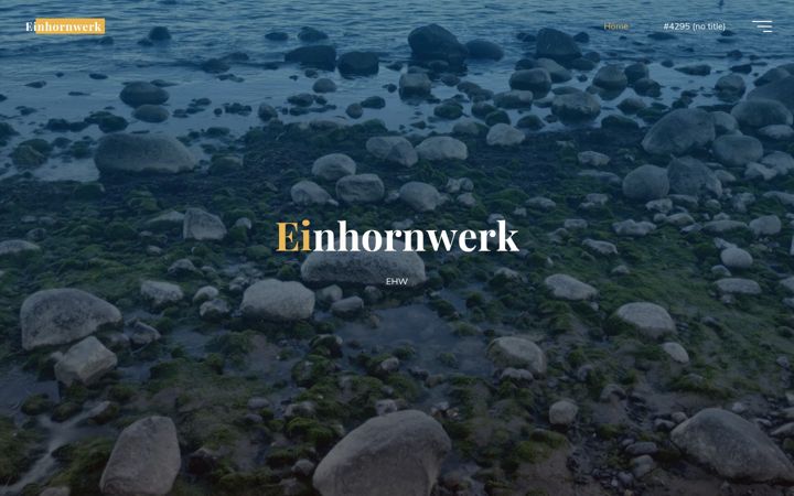 Screenshot του einhornwerk.de
