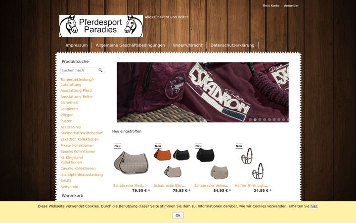 Screenshot του einkaufen-im-paradies.de