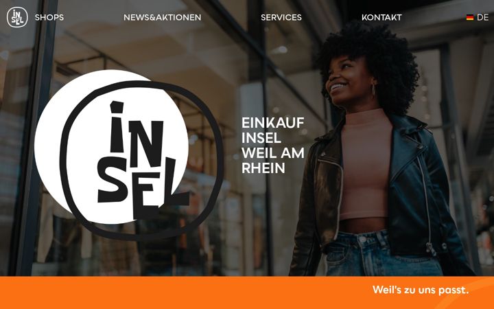 Screenshot of einkaufinsel-weil.de