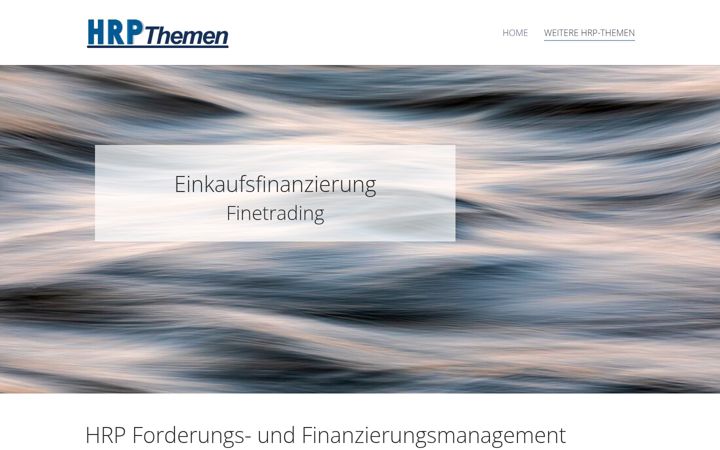 Snímek obrazovky einkaufsfinanzierung-hrp.de
