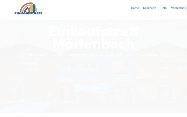 Screenshot of einkaufstreff-moerlenbach.de