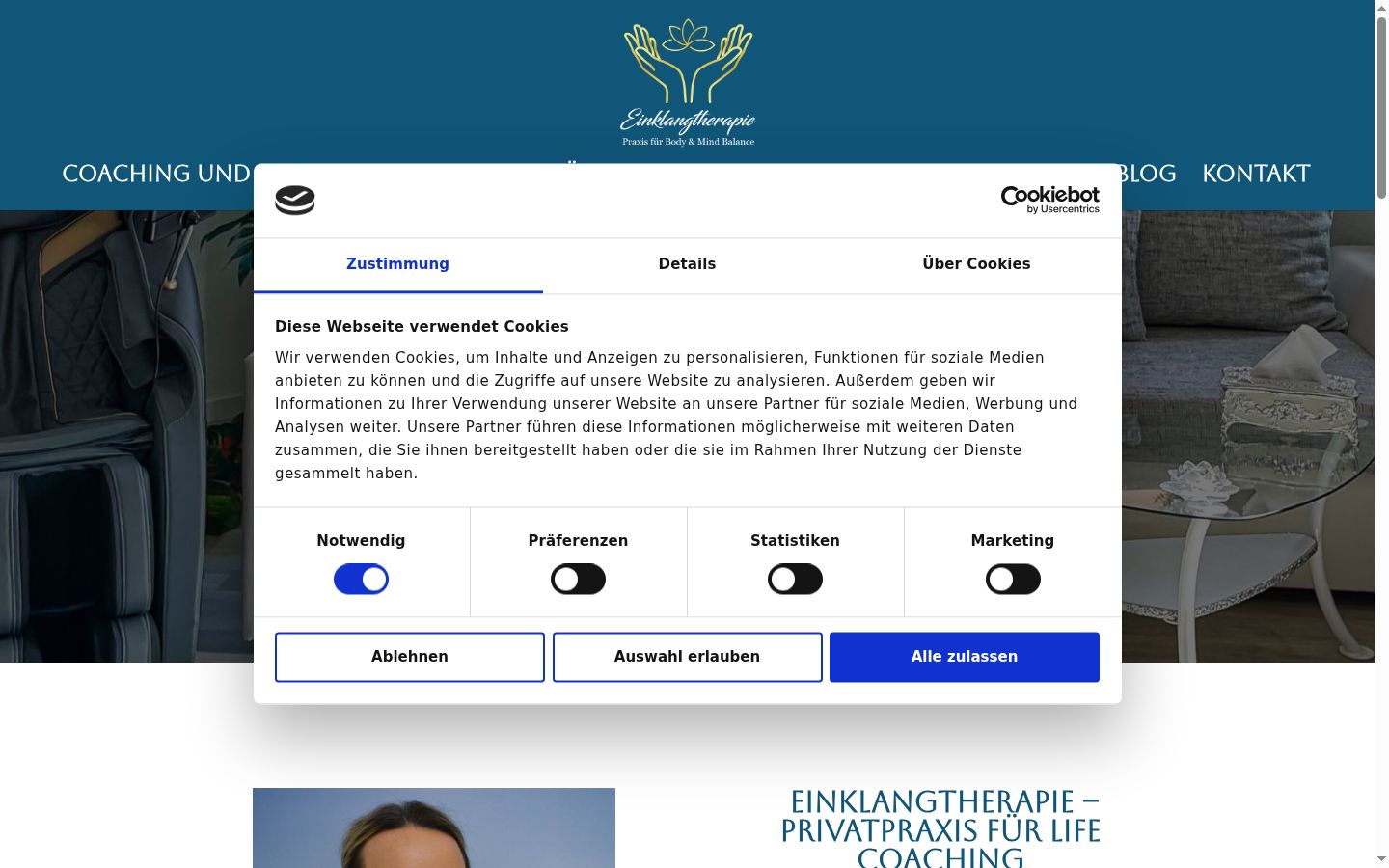 Sutikimo reklamjuostės, rodytos prieš bet kokią sąveiką, ekrano kopija