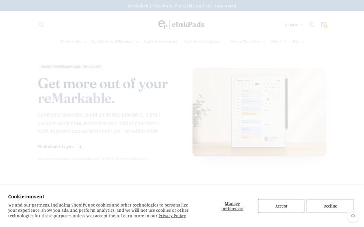 Screenshot of einkpads.com