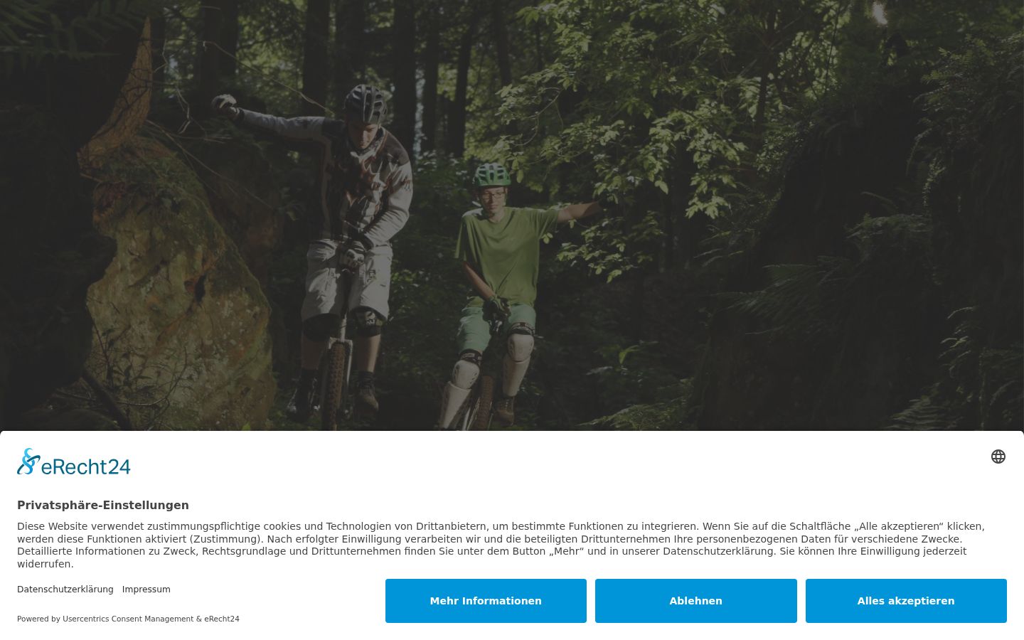 Screenshot tal-banner tal-kunsens muri qabel kwalunkwe interazzjoni