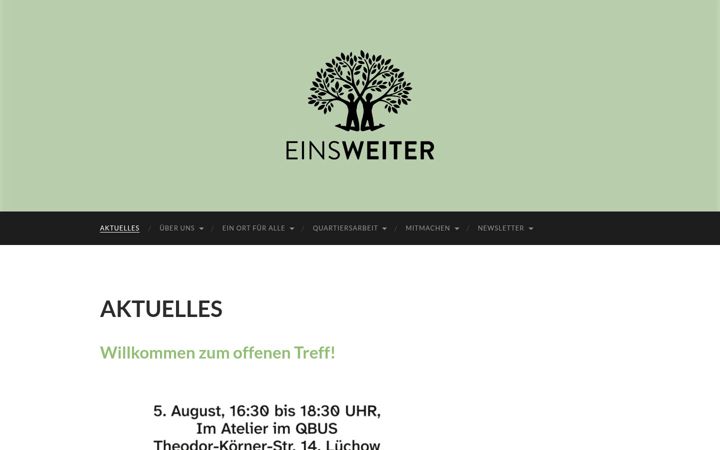 Screenshot ta' eins-weiter.net