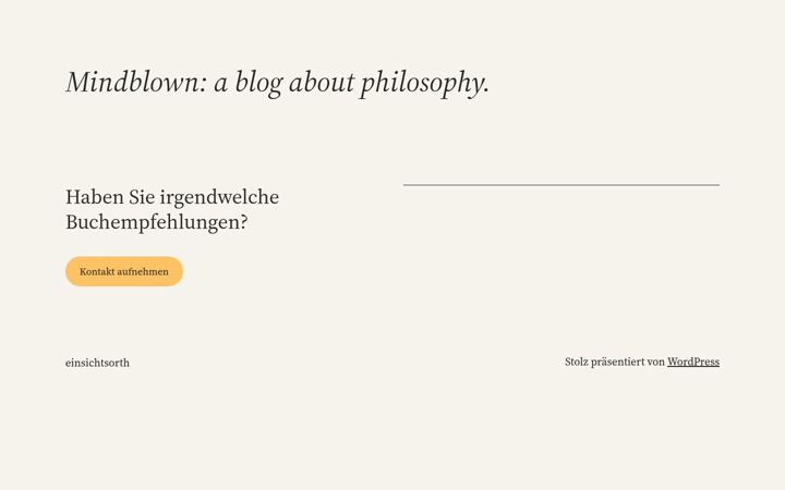 Screenshot of einsichtsorth.de