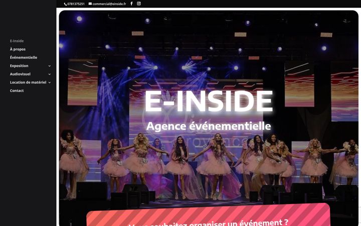 Screenshot di einside.fr