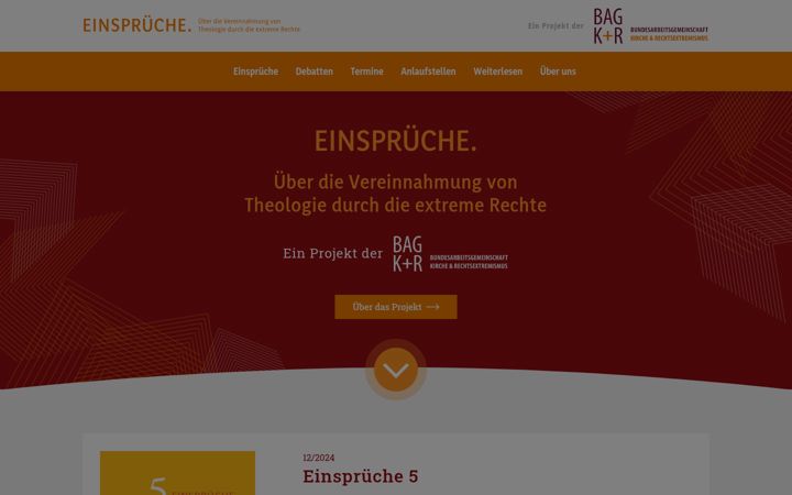 Screenshot of einsprueche-bagkr.de