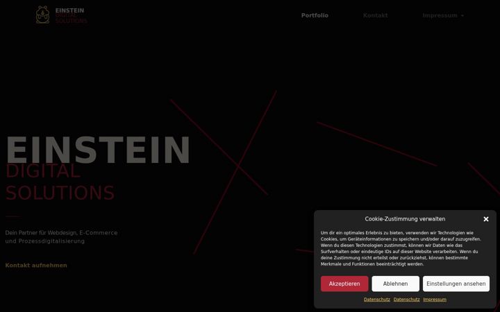 Screenshot of einstein-digitalsolutions.de