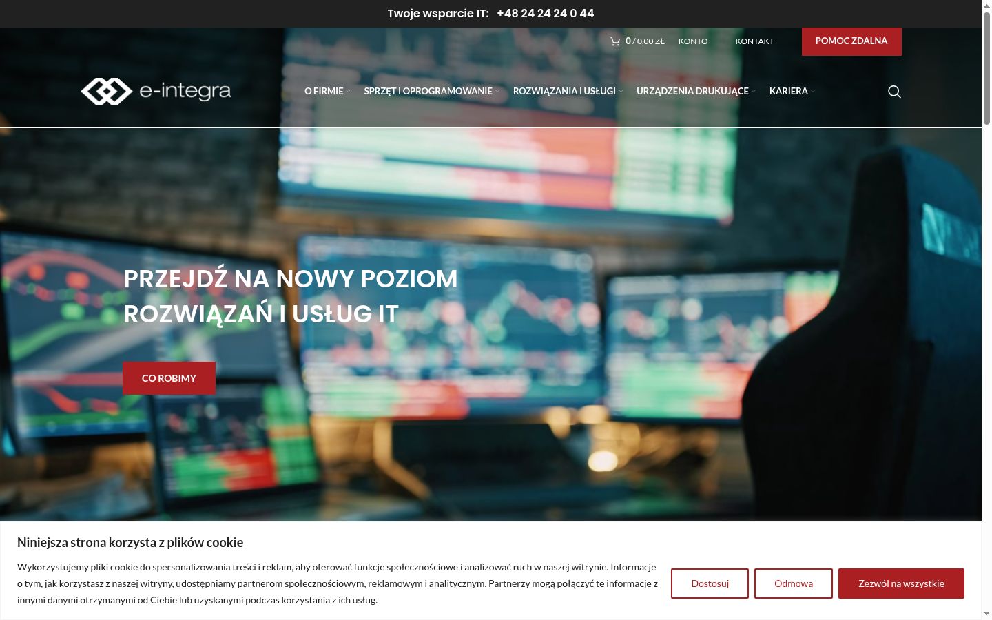 Screenshot tal-banner tal-kunsens muri qabel kwalunkwe interazzjoni