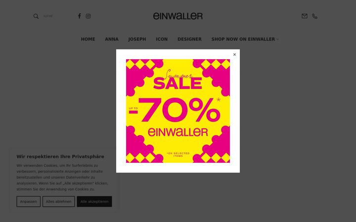 Screenshot of einwaller.com