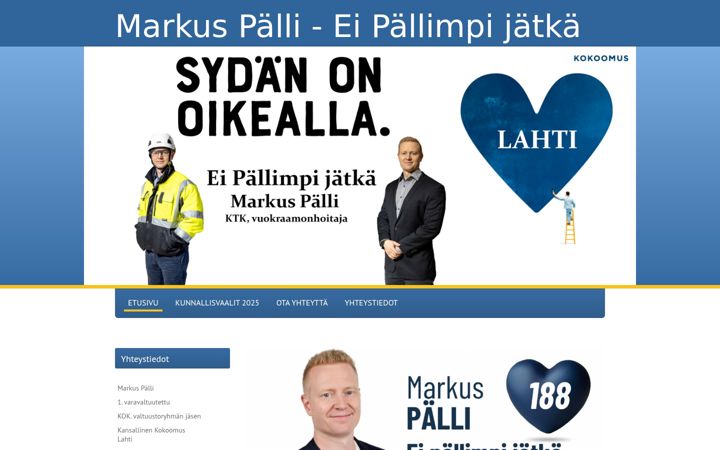 Snímek obrazovky eipallimpijatka.fi