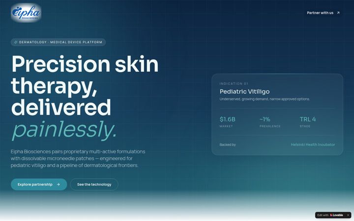 Screenshot of eipha.com